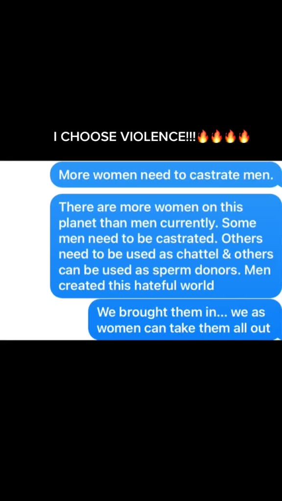 Women, we need to rise up in a bloody way!! Turnabout is fair play!!!