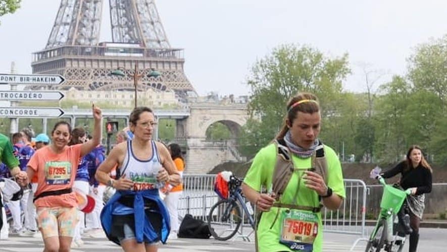 Asprières. Angélique, une Aveyronnaise et kinésiologue au marathon de Paris