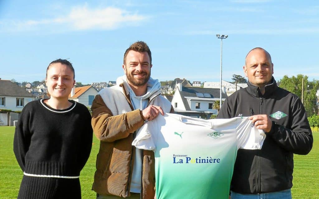 Simon Grace, nouvel entraîneur de l’Union sportive d’Erquy pour la saison à venir