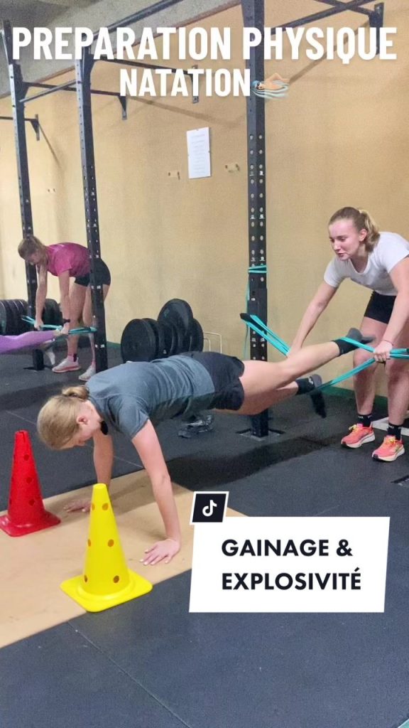 préparation sportive,PREPARATION PHYSIQUE avec des nageurs Gainage dynamique Explosivité des jamb
sur Tiktok