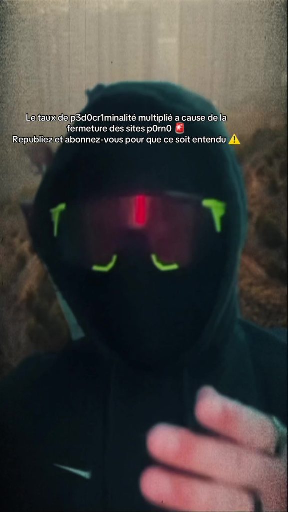 Tiktok (anti-porno): Plus qu’une urgence, un besoin !