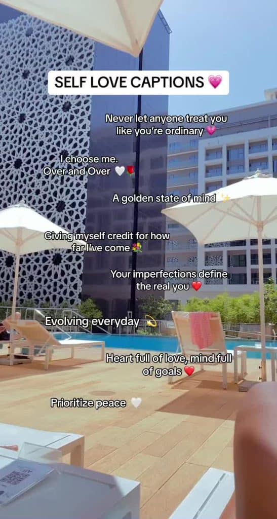 自己愛,L’amour de soi n’est pas égoïste         
 sur Tiktok