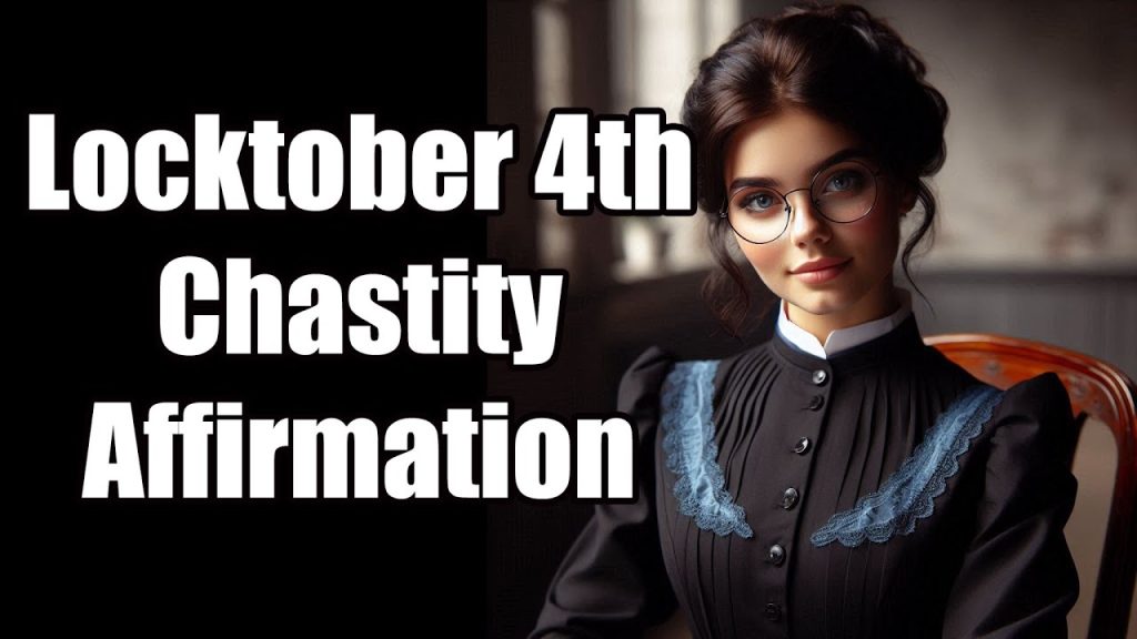 chastity; ASMR Locktober 4 Affirmation de chasteté de la gouvernante des écoles de réforme