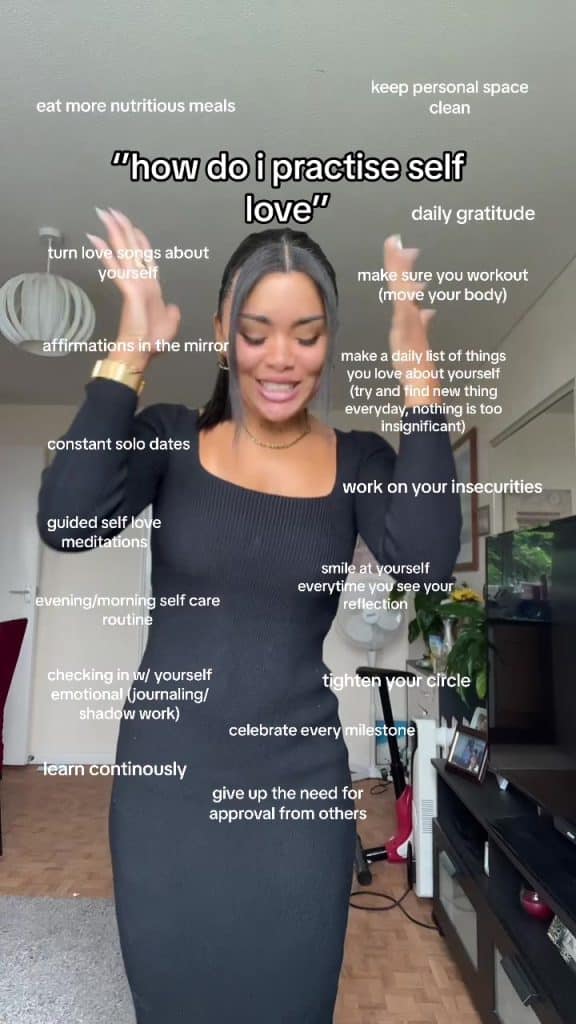 Tiktok (自己愛): ce qui est le plus important, c’est l’amour de soi !!