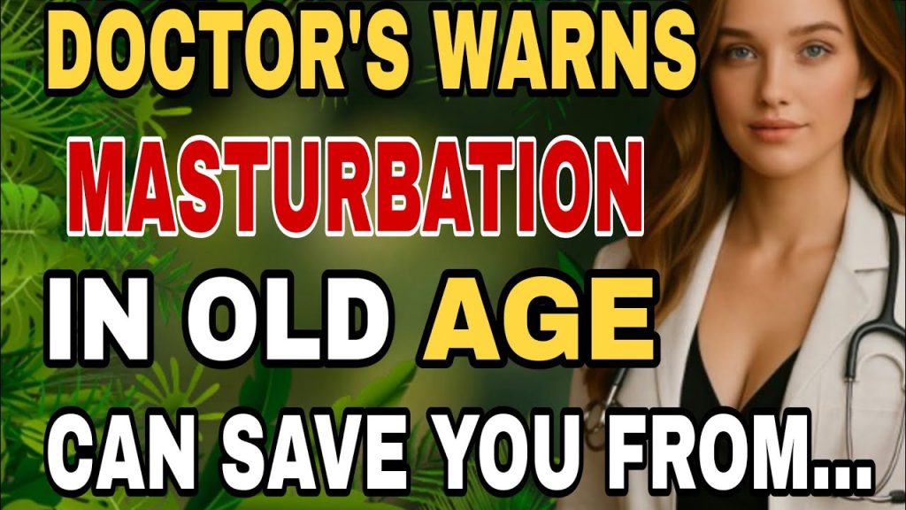 masturbate; Le médecin met en garde Si vous êtes une personne âgée et que vous pratiquez la masturbation, je suis désolé de devoir vous le dire…