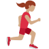 🏃🏽&zwj;♀️&zwj;➡️