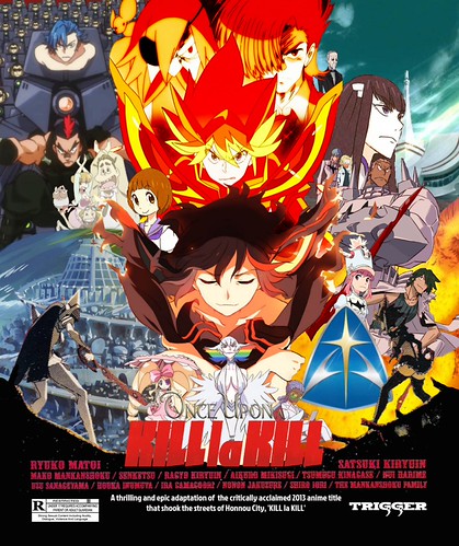 junketsu; Il était une fois un KILL la KILL_epic poster2