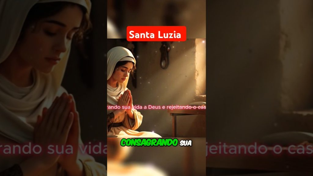 castidade; Voto de Castidade e Devoção.   #viralshort #viralizashorts #santaluzia #castidade #devoção