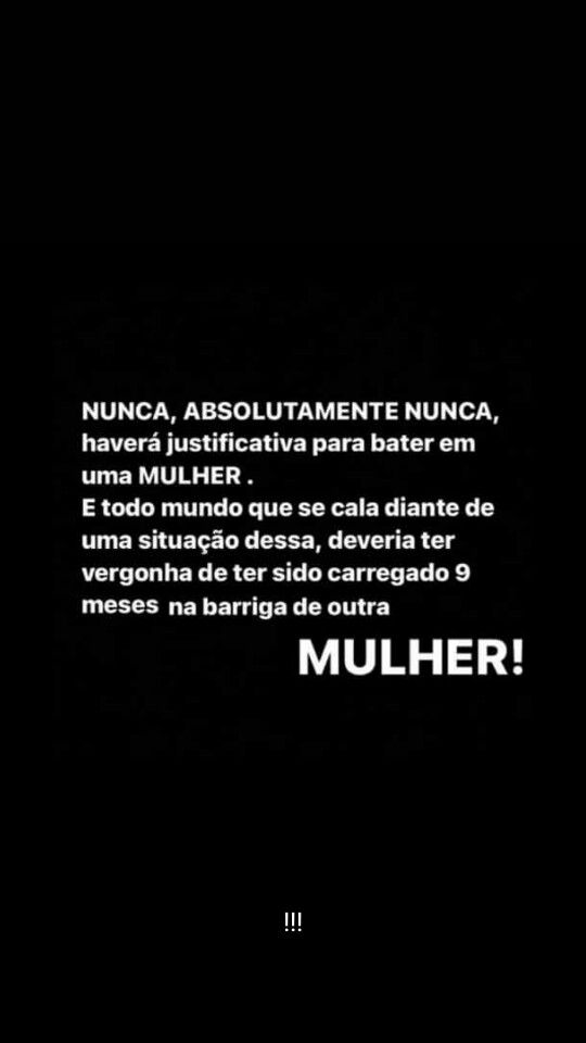 Pinterest (bater uma): Bater em uma mulher não justifica nada