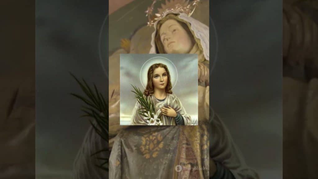 castidade; Santa Maria Goretti, a santa da castidade