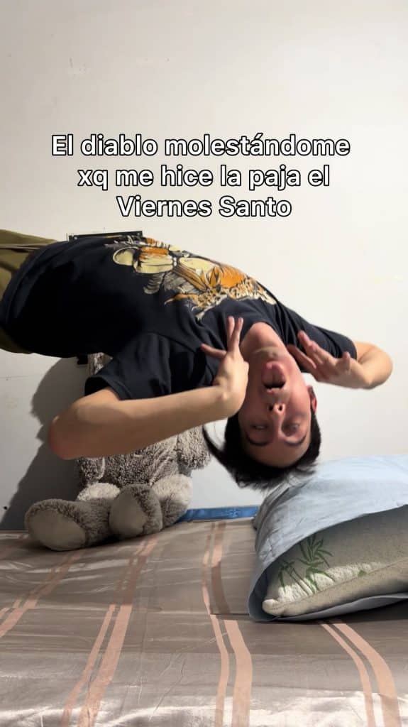 hacerse una paja,je ne le ferai plus       
 sur Tiktok
