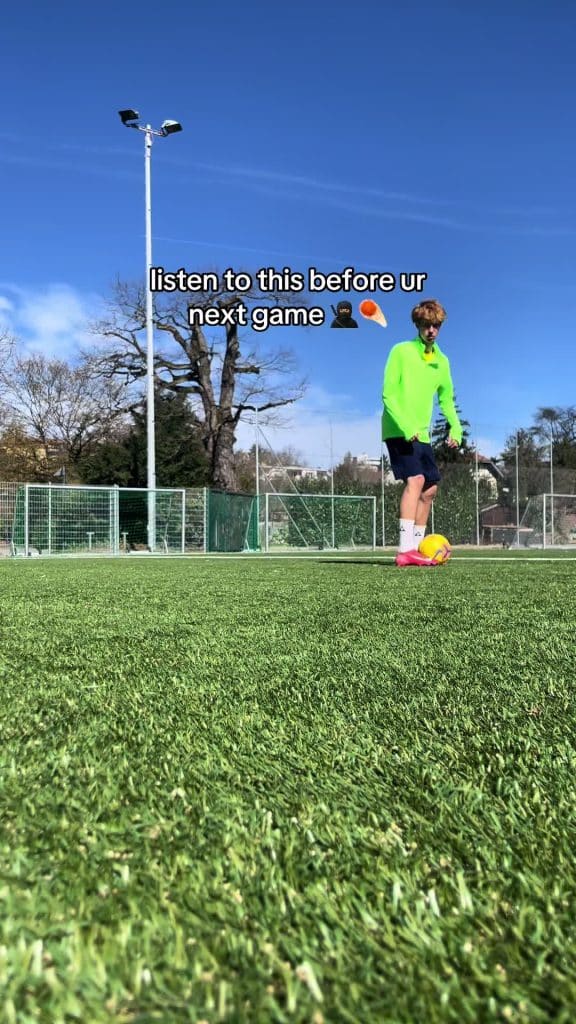 Tiktok (préparation mentale football): je suis la vitesse