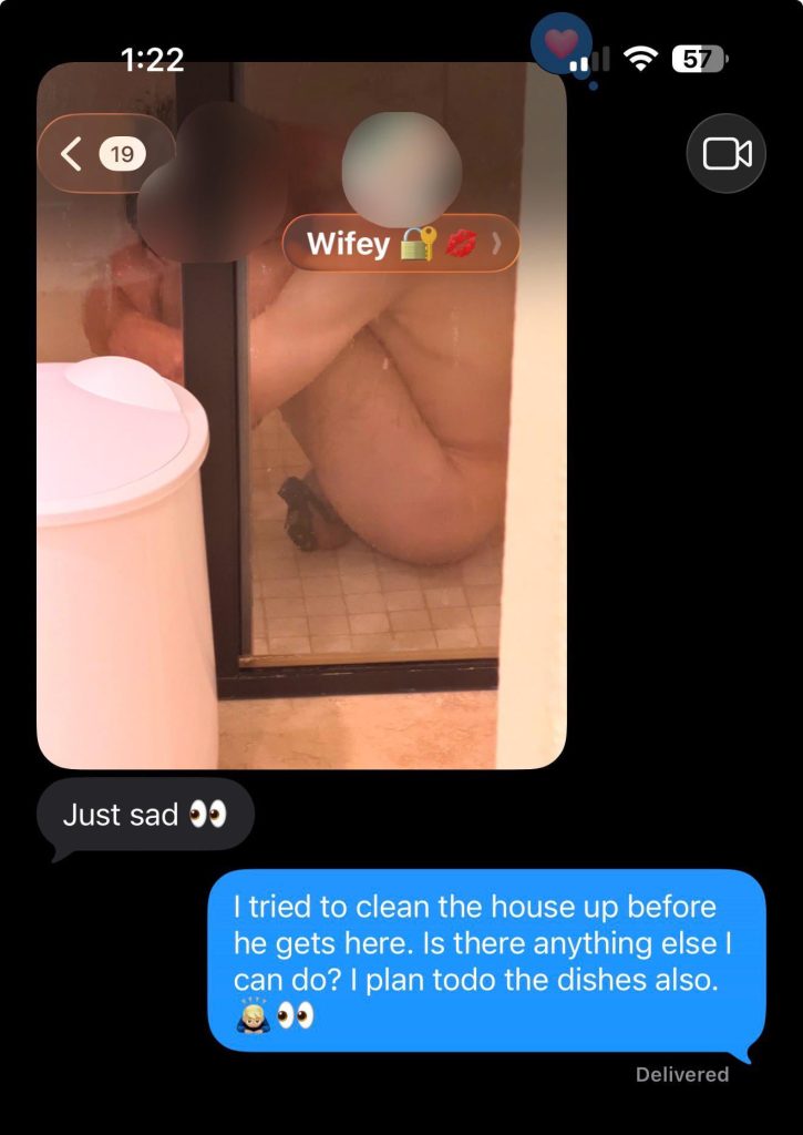 *,POV en tant que mari cocu de Chasity.
sur Reddit