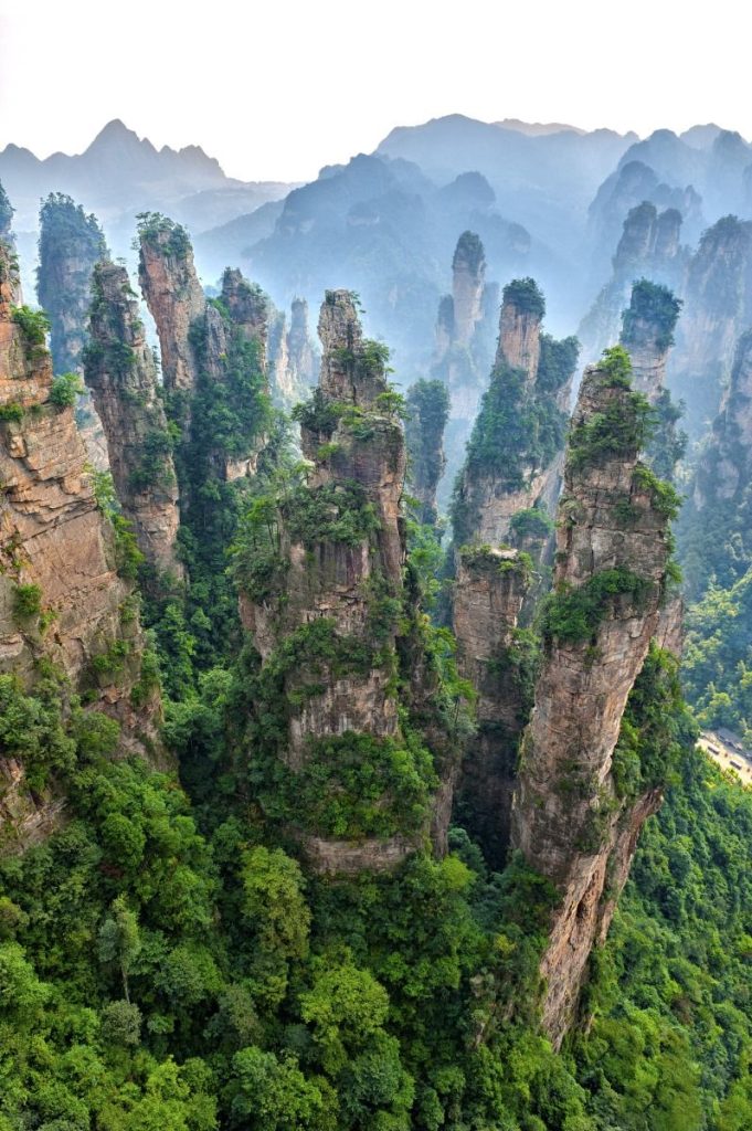 Pinterest (zhēnjié): Zhangjiajie in China