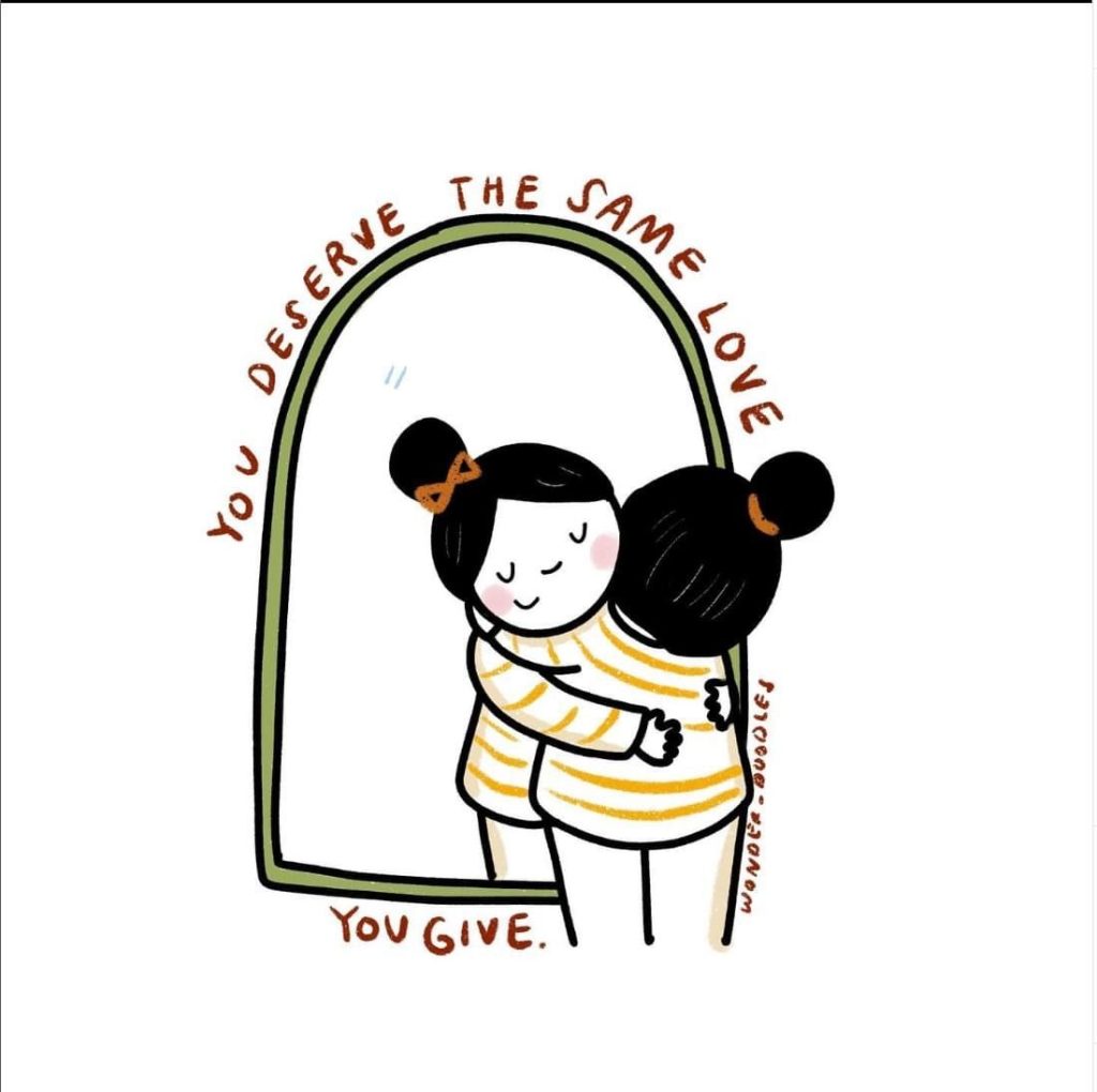 Pinterest (自己愛): You deserve love #selflove