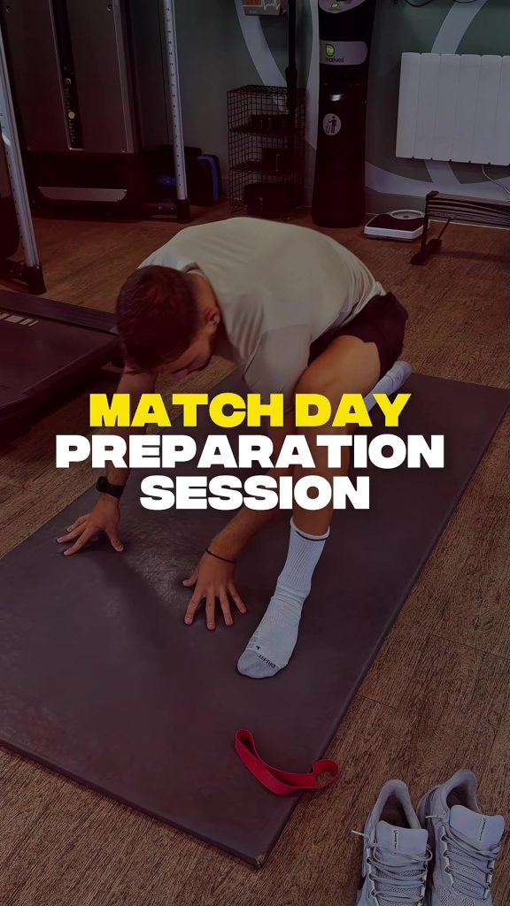 Tiktok (sports preparation): FAITES CETTE séance le jour de votre partie !