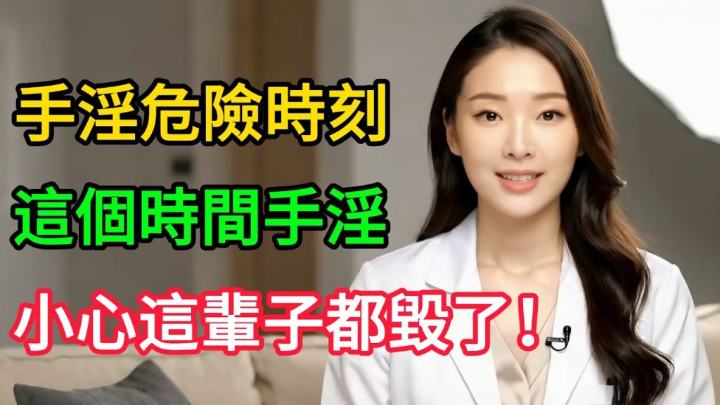 Youtube (自慰): 這7個時間點絕對禁止自慰!看似養生,實則是中老年男性的“催命符”。 #男性健康 #健康科普 #中老年健康 #兩性知識
