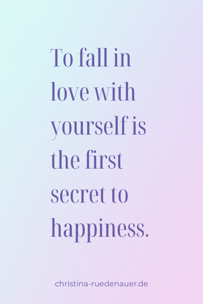 Pinterest (自己愛): Self Love Quote – Fall in Love with Yourself