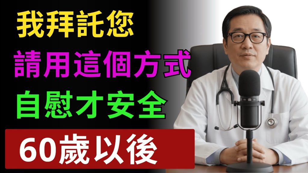 Youtube (自慰者): Analyse de l’urologue : Comment se masturber en toute sécurité après 60 ans – Ne faites pas ces 3 erreurs fatales