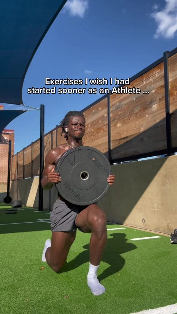 Tiktok (athlete training): Si vous êtes un athlète, vous essayez de devenir plus explosif, plus rapide et plus athlétique.