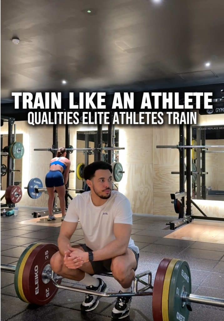 Tiktok (athlete training): s’entraîner comme un athlète ne se limite pas à soulever des poids… athlète d’élite