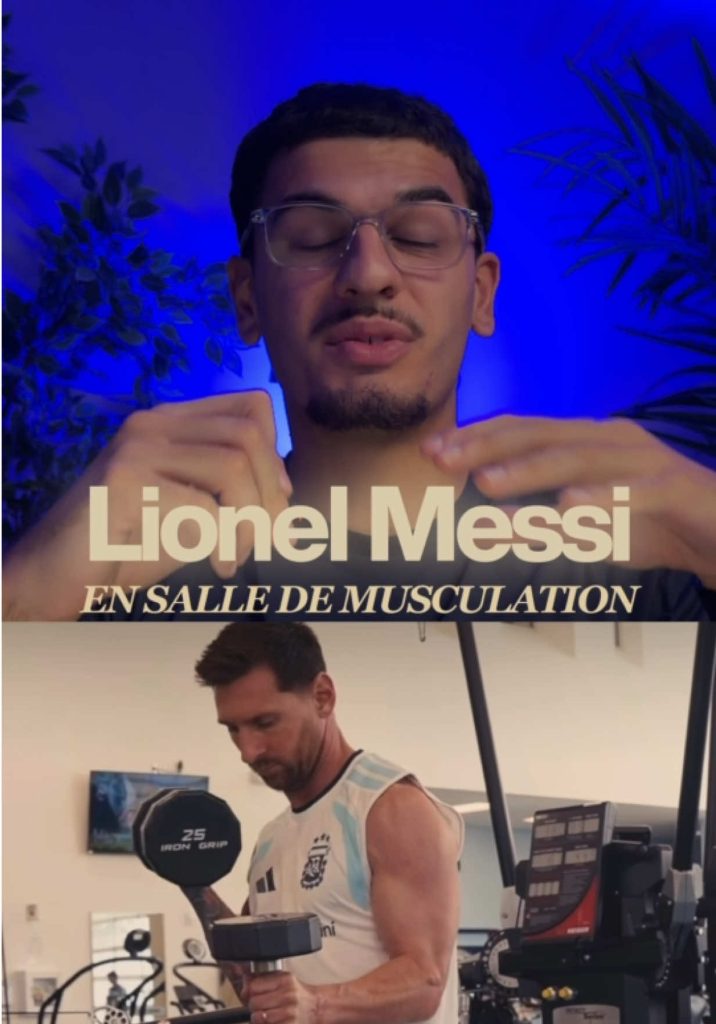 Tiktok (préparation athlète): Enfin une séance en salle de Lionel Messi… et franchement, elle pose question.