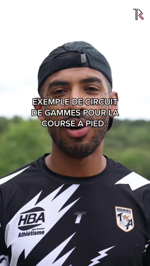 Tiktok (préparation athlète): Exemple de circuit de gammes à réaliser avant une séance/compétition