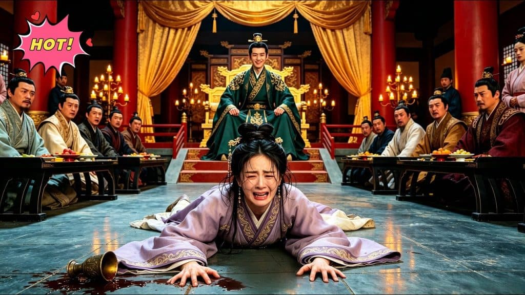 Youtube (controlled male chastity): the crown prince gives his princess a cup of poisoned wine, and she finds out far too late|controlled male chastity,the crown prince gives his princess a cup of poisoned wine, and she finds out far too late sur Youtube