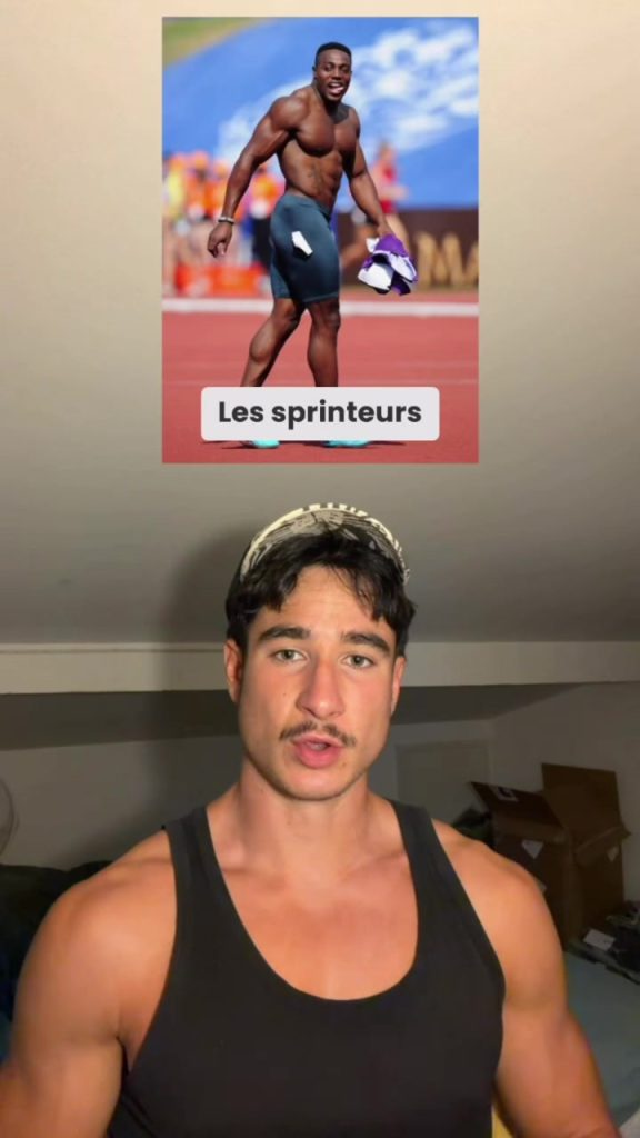 Tiktok (préparation athlète): Contrairement à ce que beaucoup pensent, les sprinteurs ne passent pas leur tem