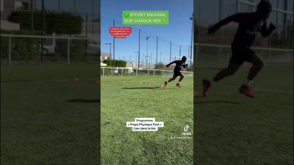 préparation sportive; 4 Exercices pour augmenter ton explosivité au football