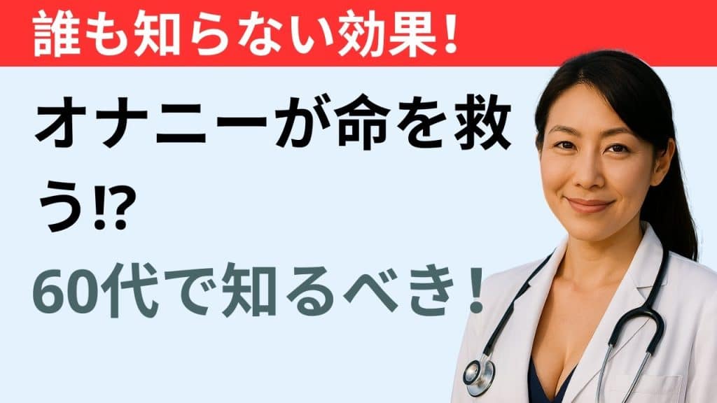 オナニー; La masturbation vous sauve-t-elle la vie ? Des effets surprenants que les sexagénaires devraient connaître !